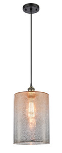 Cobbleskill 1 Light Mini Pendant In Black Antique Brass (516-1P-Bab-G116-L)