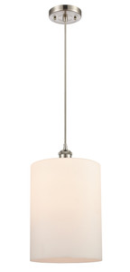 Large Cobbleskill 1 Light Mini Pendant, Brushed Satin Nickel (516-1P-Sn-G111-L)
