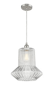 Springwater 1 Light Mini Pendant In Brushed Satin Nickel (516-1P-Sn-G212)