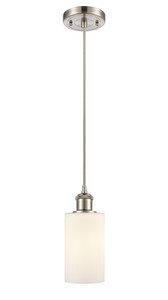 Clymer 1 Light Mini Pendant In Brushed Satin Nickel (516-1P-Sn-G801)