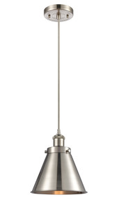 Appalachian 1 Light Mini Pendant In Brushed Satin Nickel (916-1P-Sn-M13-Sn)