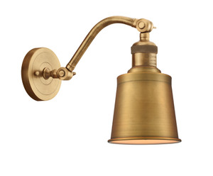 Addison 1 Light Sconce In Brushed Brass (515-1W-Bb-M9-Bb) Addison 1 Light Sconce In Brushed Brass (515-1W-Bb-M9-Bb)