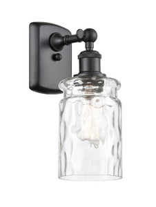 Candor 1 Light Sconce In Matte Black (516-1W-Bk-G352)