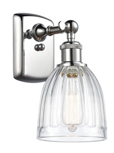 Brookfield 1 Light Sconce In Polished Chrome (516-1W-Pc-G442)