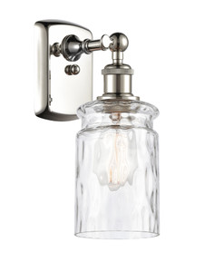Candor 1 Light Sconce In Polished Nickel (516-1W-Pn-G352)