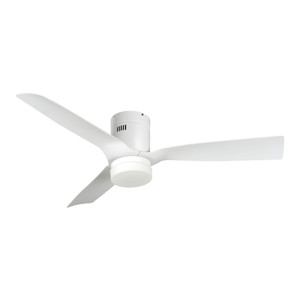 Spezia 52" White Outdoor Smart Ceiling Fan, LED Light Kit (VS523P-L12-W1-1-FM) Spezia 52" White Outdoor Smart Ceiling Fan, LED Light Kit (VS523P-L12-W1-1-FM)