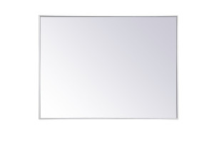 Monet White Rectangular Mirror (MR43648WH)