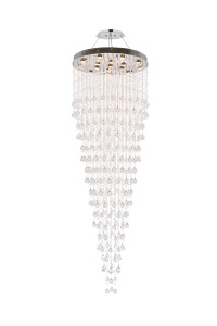 Galaxy 16 Light Chrome Chandelier Clear Royal Cut Crystal (V2006G32C/RC)