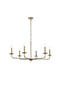 Cohen 42 Inch Pendant In Brass (LD812D42BR)
