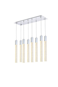 Weston 8 Lights Pendant In Chrome (2066D36C)