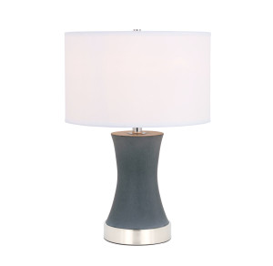 Knox 1 Light Polised Nickel Table Lamp (TL3036PN)