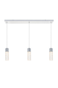 Constellation 3 Light Chrome Led Pendant (5200D36C)