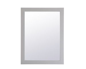 Aqua Rectangle Vanity Mirror 27 Inch In Grey (VM22736GR) Aqua Rectangle Vanity Mirror 27 Inch In Grey (VM22736GR)