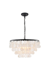 Selene 4 Light Black Pendant (LD5050D20BK)