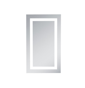 Nova LED Silver Rectangular Mirror (MRE71830) Nova LED Silver Rectangular Mirror (MRE71830)