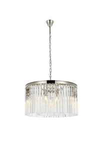 Sydney 8 Light Polished Nickel Chandelier Clear Royal Cut Crystal (1208D26PN/RC)