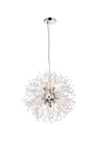 Solace 9 Lights Chrome Pendant (3507D18C) Solace 9 Lights Chrome Pendant (3507D18C)