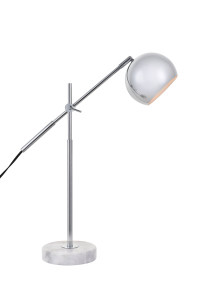 Aperture 1 Light Chrome Table Lamp (LD4069T20C)
