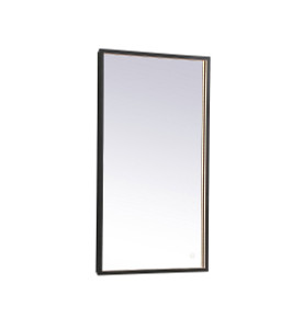 Pier 18X36 Inch Led Mirror With Adjustable Color Temperature 3000K/4200K/6400K In Black (MRE61836BK) Pier 18X36 Inch Led Mirror With Adjustable Color Temperature 3000K/4200K/6400K In Black (MRE61836BK)
