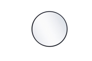 Monet Blue Round Mirror (MR4818BL)