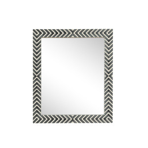 Rectangular Mirror 32X27 Inch In Chevron (MR52732) Rectangular Mirror 32X27 Inch In Chevron (MR52732)