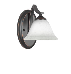 Zilo 1 Light Wall Sconce In Dark Granite (551-DG-311)