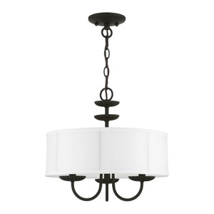 Brookdale 3 Light Black Pendant Chandelier (42983-04) Brookdale 3 Light Black Pendant Chandelier (42983-04)