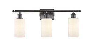 Clymer 3 Light Bath Vanity Light In Oil Rubbed Bronze (516-3W-Ob-G801)