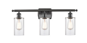 Clymer 3 Light Bath Vanity Light In Oil Rubbed Bronze (516-3W-Ob-G802)
