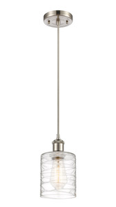Cobbleskill 1 Light Mini Pendant In Brushed Satin Nickel (516-1P-SN-G1113) Cobbleskill 1 Light Mini Pendant In Brushed Satin Nickel (516-1P-SN-G1113)