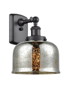 Bell 1 Light Sconce In Matte Black (916-1W-BK-G78)