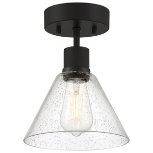 Port Nine Martini Matte Black Martini LED Semi-Flush (63146LEDDLP-MBL/SDG) Port Nine Martini Matte Black Martini LED Semi-Flush (63146LEDDLP-MBL/SDG)