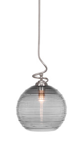Capri 1 Light Pendant In Brushed Nickel (900-BN-5132)