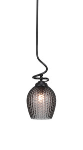 Capri 1 Light Pendant In Matte Black (900-MB-4902)