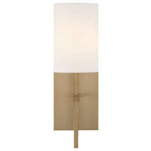 Veronica 1 Light Aged Brass Sconce (VER-241-AG) Veronica 1 Light Aged Brass Sconce (VER-241-AG)