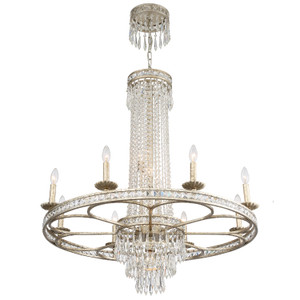 Mercer 12 Light Olde Silver Chandelier (5268-OS-CL-MWP)