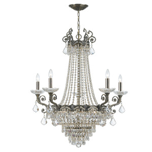 Majestic 11 Light Chandelier (1486-HB-CL-MWP) Majestic 11 Light Chandelier (1486-HB-CL-MWP)