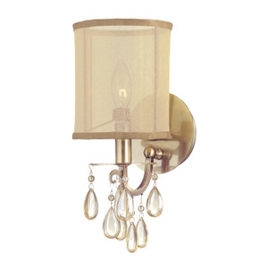 Hampton 1 Light Brass Sconce (5621-AB)