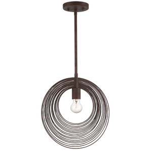 Doral 1 Light Forged Bronze Pendant (DOR-B7701-FB) Doral 1 Light Forged Bronze Pendant (DOR-B7701-FB)