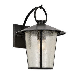 Andover Outdoor 1 Light Black Sconce (AND-9201-SD-MK)