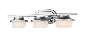 Optum  3 Light Vanity in Chrome (1917-3V-CH-LED)