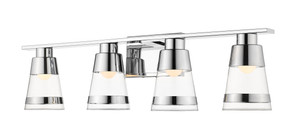 Ethos 4 Light Vanity in Chrome  (1921-4V-CH-LED)