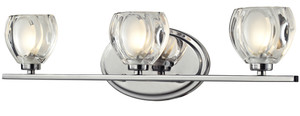 Hale 3 Light Vanity  in Chrome  (3023-3V-LED)