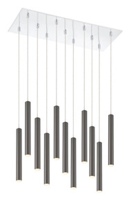Forest 11 Light Chandelier in Chrome (917MP12PBL-LED-11LCH)