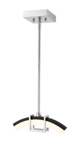 Arc 1 Light Pendant in Chrome (620-12L-CH-LED)