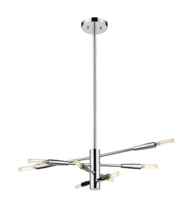 Ascension 8 Light Chandelier in Chrome (737-8CH)