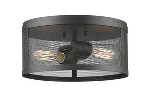 Meshsmith 2 Light Flush Mount in Bronze (331F12-BRZ) Meshsmith 2 Light Flush Mount in Bronze (331F12-BRZ)