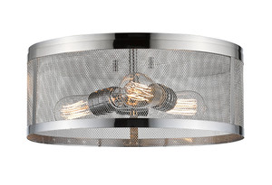 Meshsmith 3 Light Flush Mount in Chrome (331F14-CH) Meshsmith 3 Light Flush Mount in Chrome (331F14-CH)