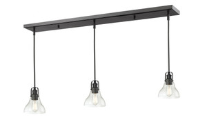 Forge 3 Light Island/Billiard in Bronze (322-8MP-3BRZ)