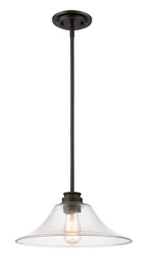 Annora 1 Light Pendant in Olde Bronze (428MP14-OB)